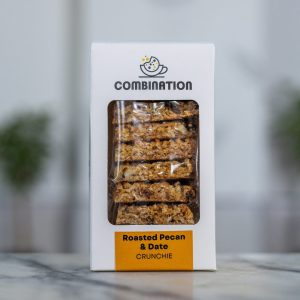 Roasted Pecan and Date Crunchie